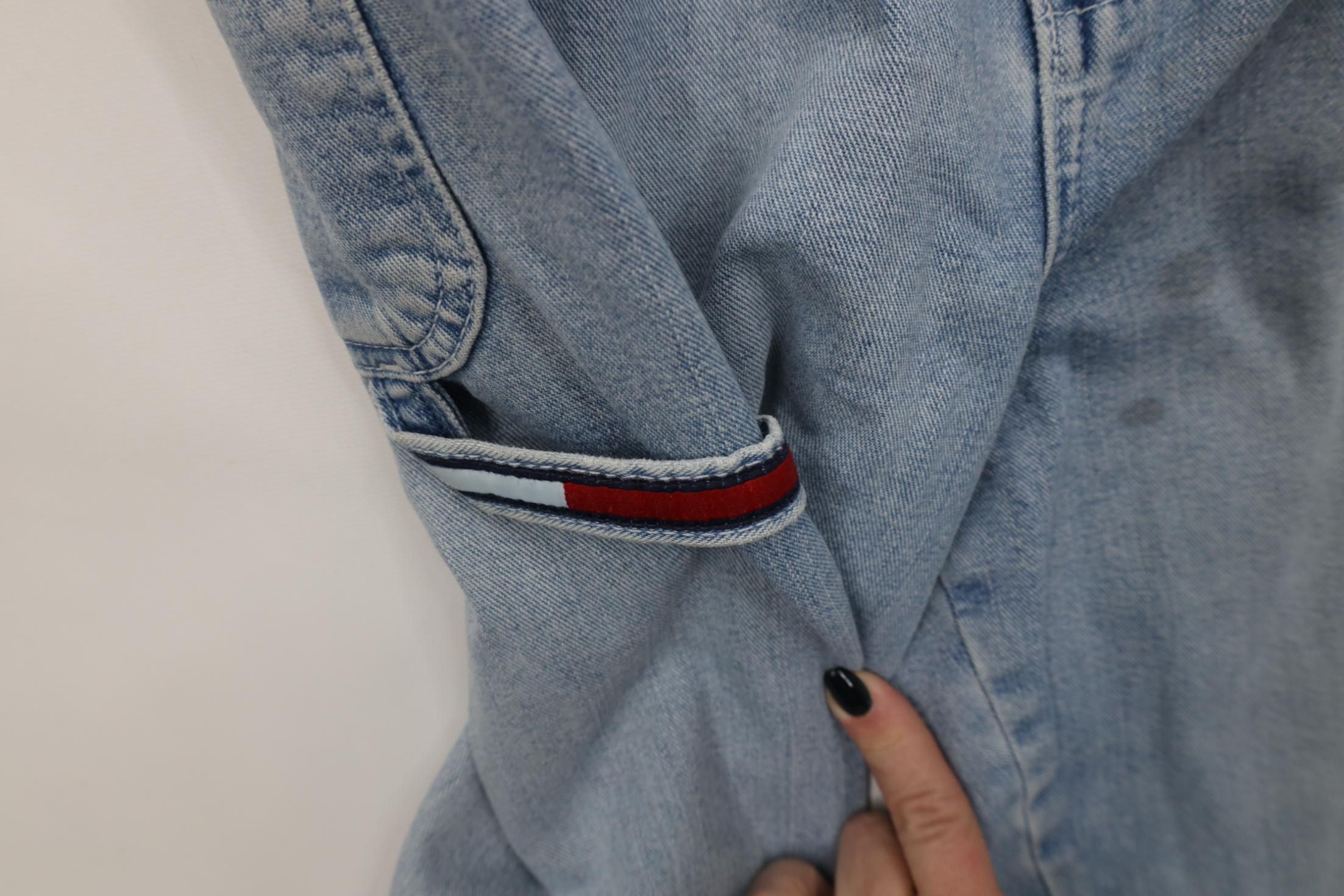 Tommy Hilfiger Vintage Y2K 2001 Tommy Hilfiger Wide Leg Carpenter Jeans Size 36" / US 14 / IT 50 - 8 Thumbnail