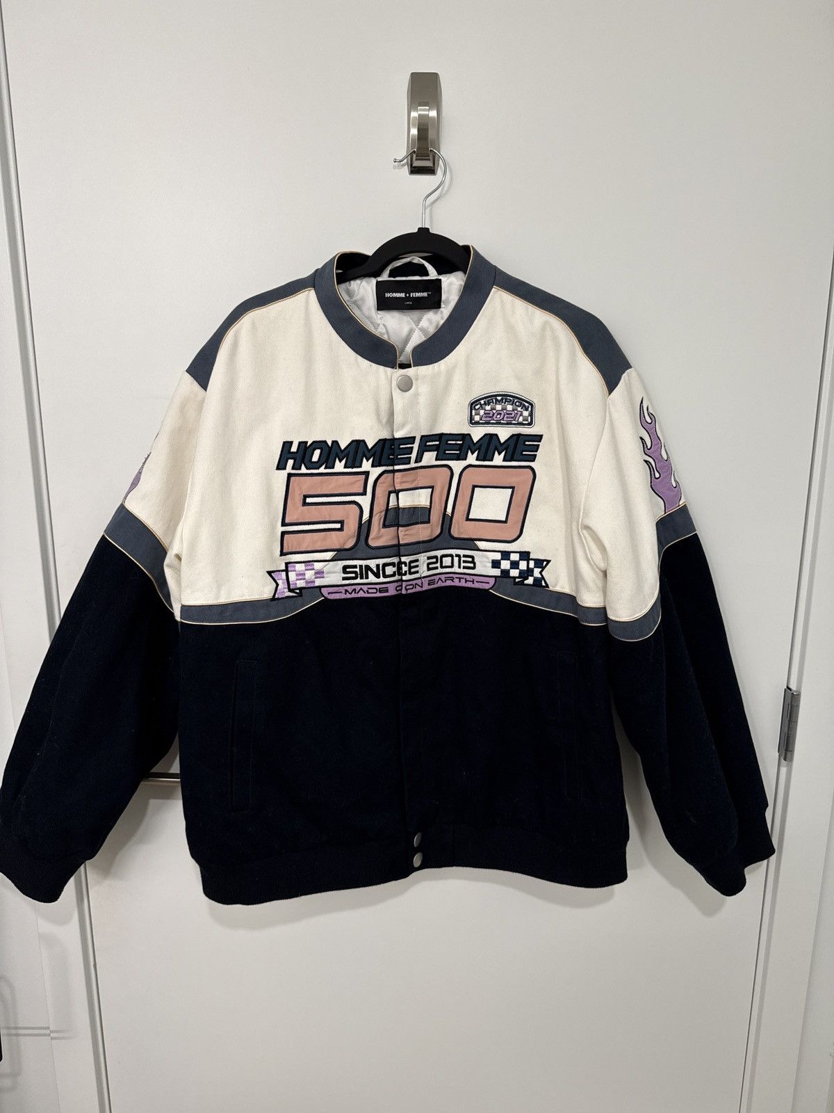 Homme + Femme La Homme + Femme varisty jacket Size US L / EU 52-54 / 3 - 2 Thumbnail