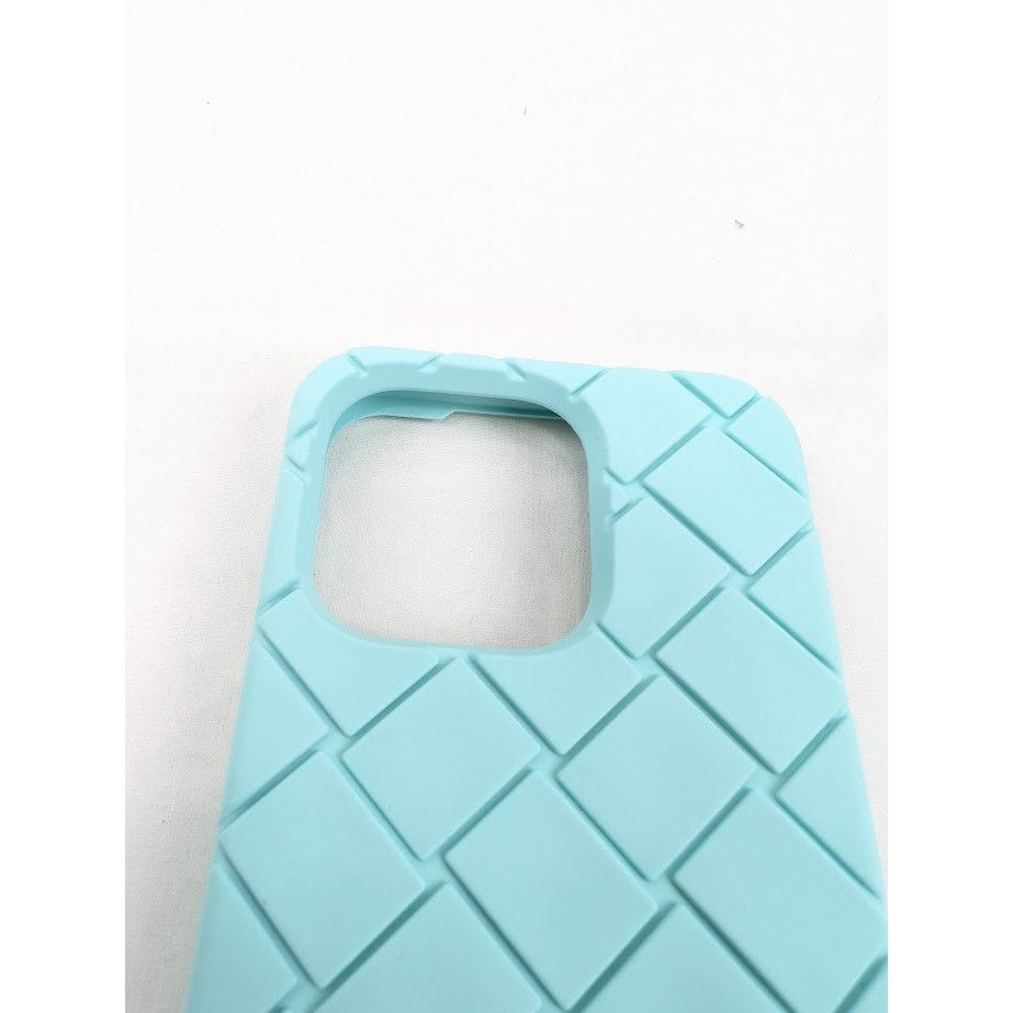 Bottega Veneta o1rshd1 Rubber Cover I Phone 14 Pro in Celadon in Light Blue Size ONE SIZE - 3 Thumbnail
