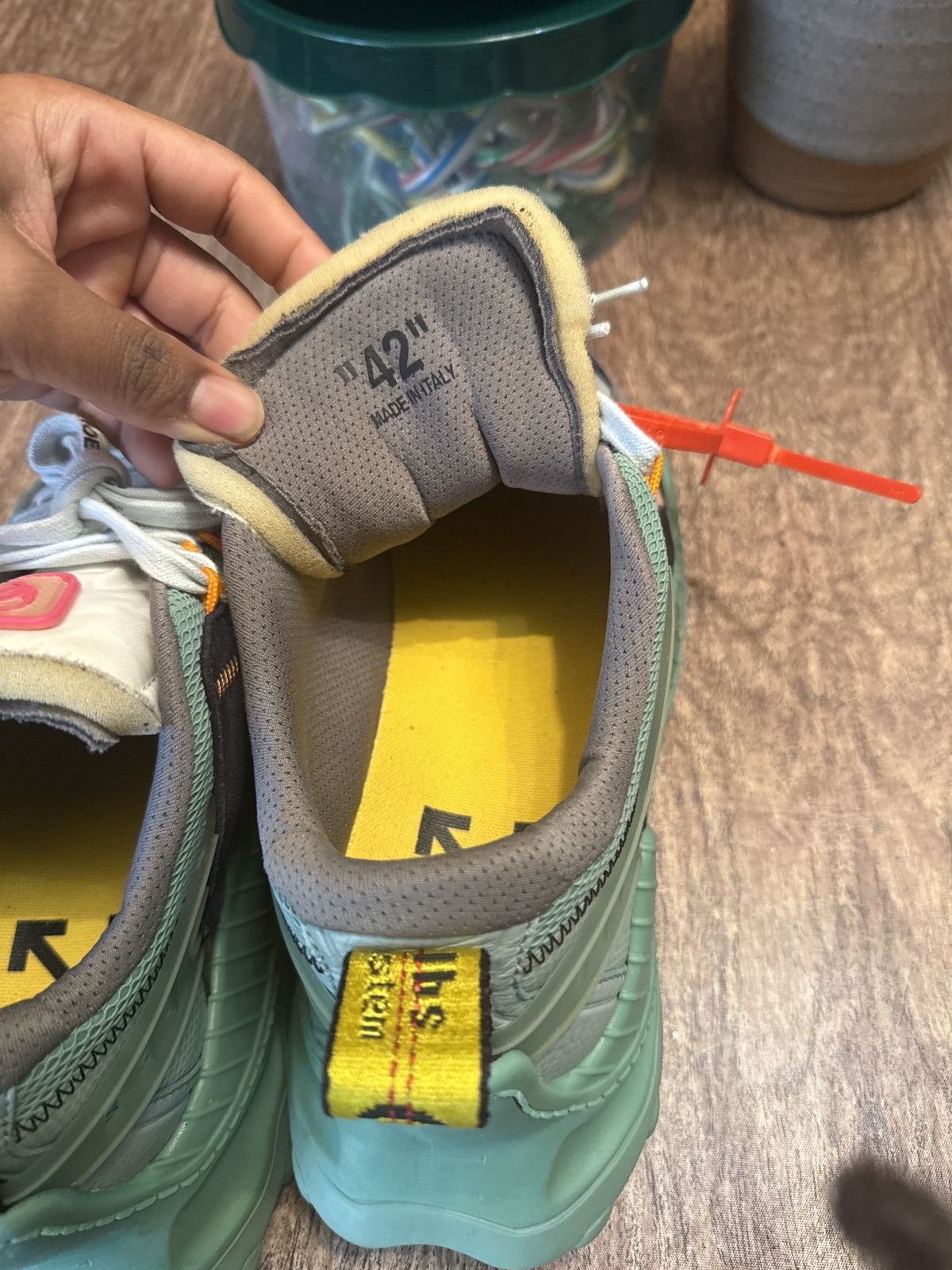 Off-White Off White Odsy 100 “Mint” Size US 9 / EU 42 - 8 Thumbnail