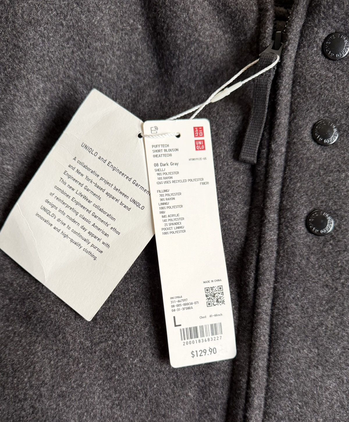Uniqlo Uniqlo PUFFTECH Jacket Size US L / EU 52-54 / 3 - 8 Thumbnail