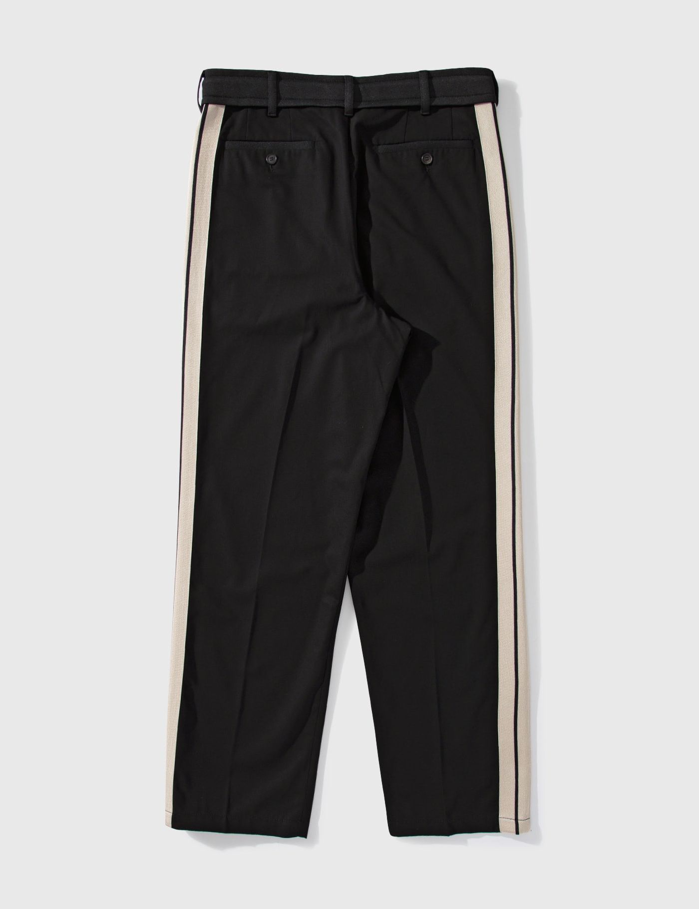Palm Angels Side-Stripe Straight Leg Trousers Size US 32 / EU 48 - 2 Thumbnail
