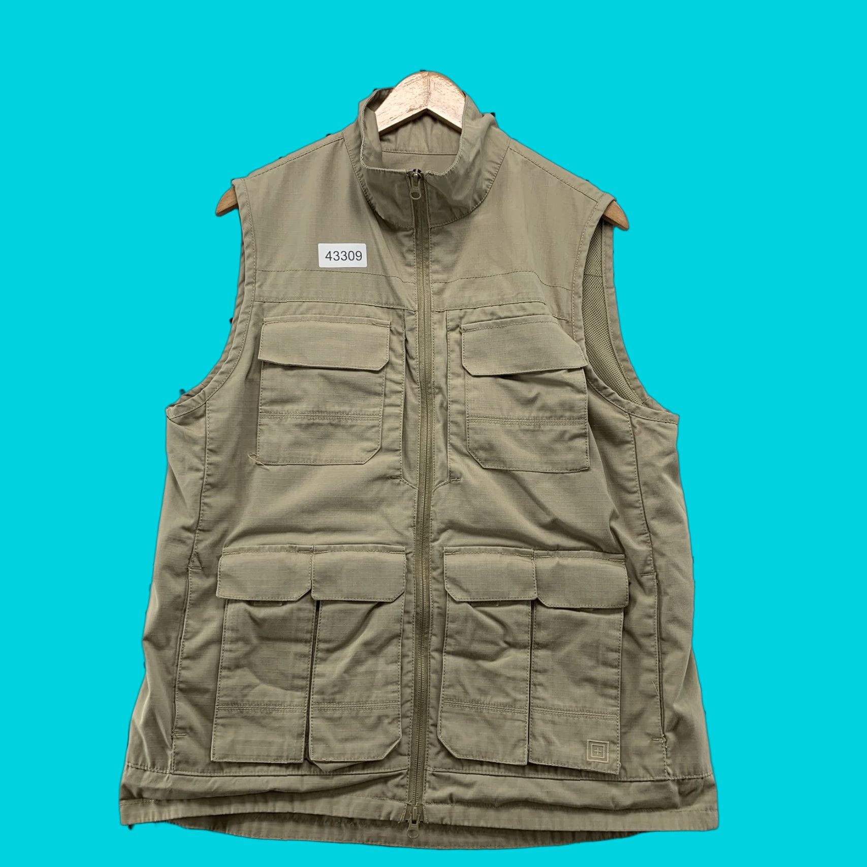 Vintage 5.11 Tactical Series Vest Mens Medium Khaki Safari Fishing Photograpy Size US M / EU 48-50 / 2 - 1 Thumbnail