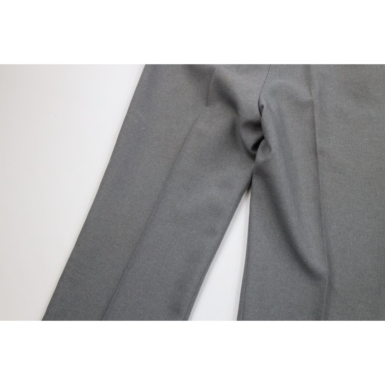Vintage Vintage 70s S2 Piece Knit Suit Bell Bottoms Wedding Size 42R - 22 Thumbnail