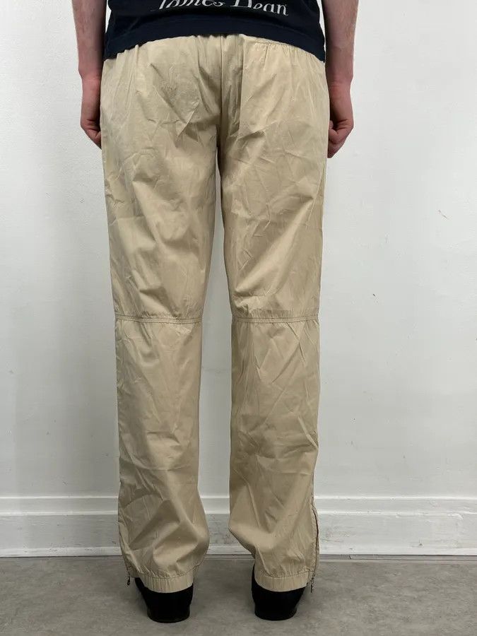 Prada SS2007 Prada Beige Nylon Zip-Ankle Technical Cargo Pants Size 28" / US 6 / IT 42 - 4 Thumbnail