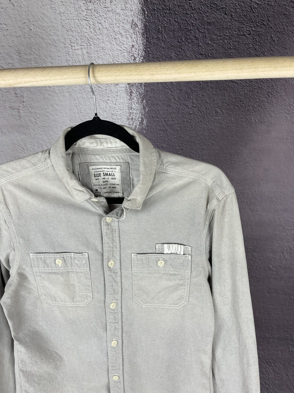 Allsaints Allsaints Excavator long sleeve shirt size S Size US S / EU 44-46 / 1 - 4 Thumbnail