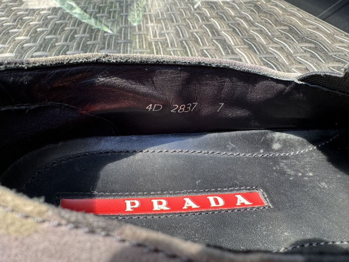 Prada Prada Suede Camo Slip-ons Size US 7 / EU 40 - 5 Thumbnail