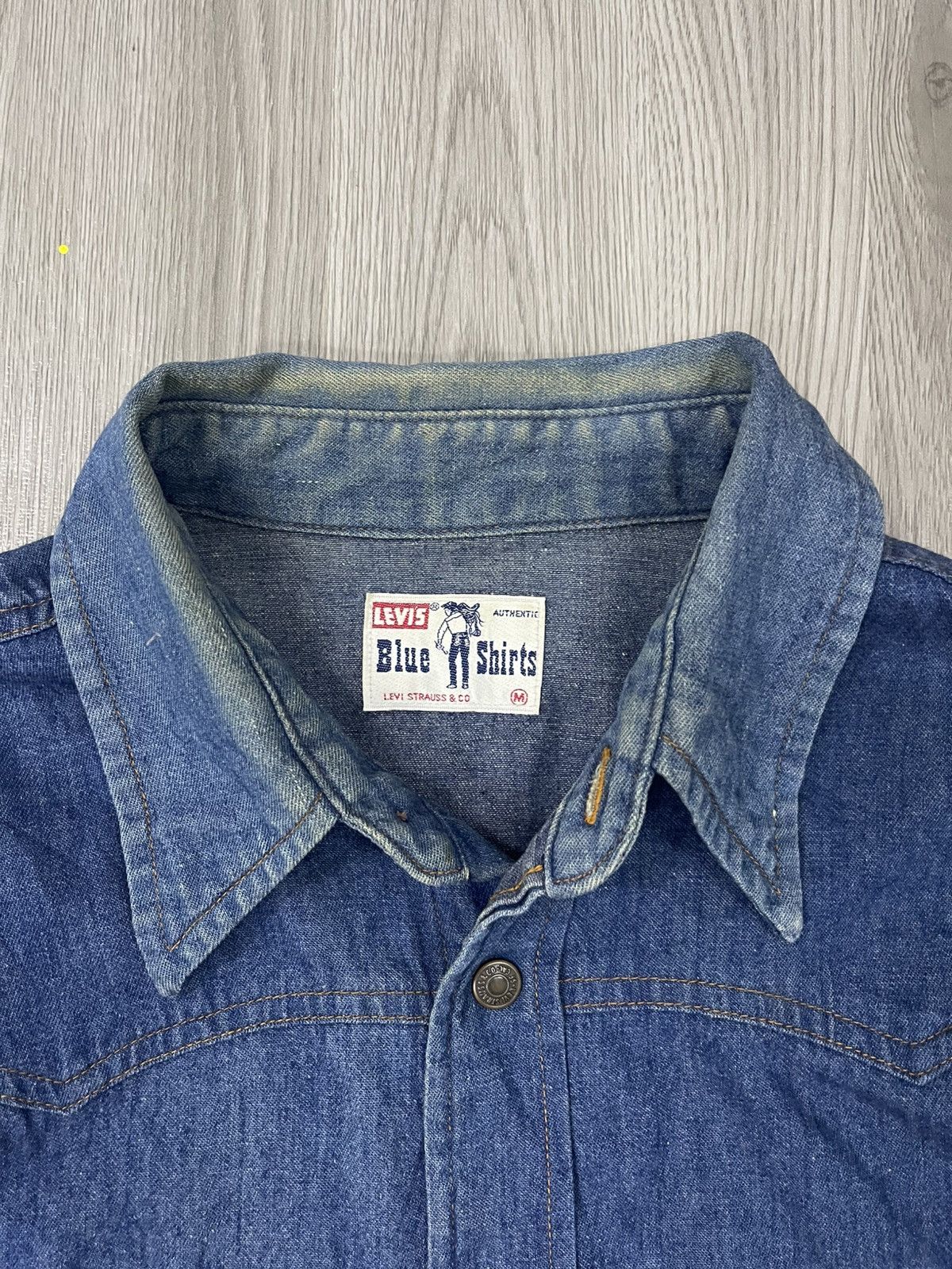 Levi's × Vintage 90s Levi’s Western Shirt Size US M / EU 48-50 / 2 - 16 Thumbnail