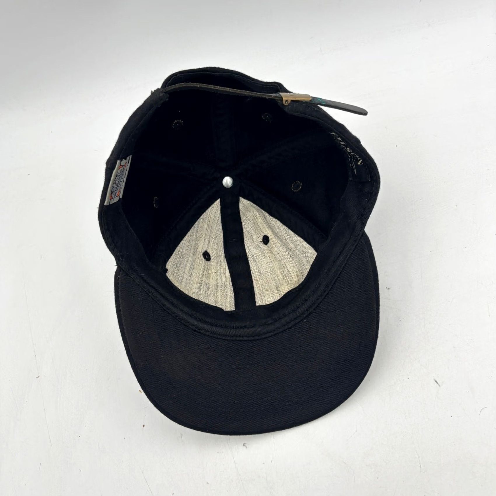 Filson Filson x Ebbets Field Flannels Wool Hat Adjustable Cap Black Mens One Size Baseball Cap Size ONE SIZE - 7 Thumbnail