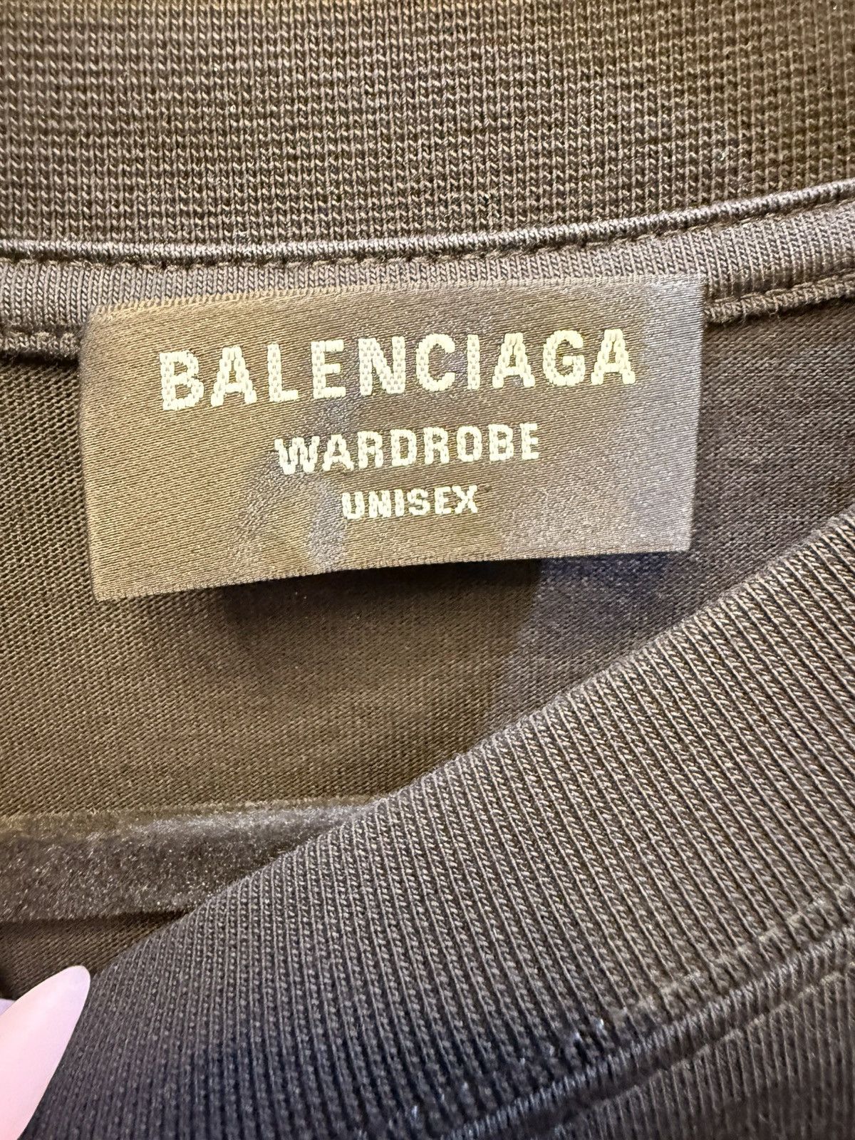 Balenciaga BALENCIAGA OVERSIZED UNIVERSITY SHIRT Size US S / EU 44-46 / 1 - 2 Thumbnail