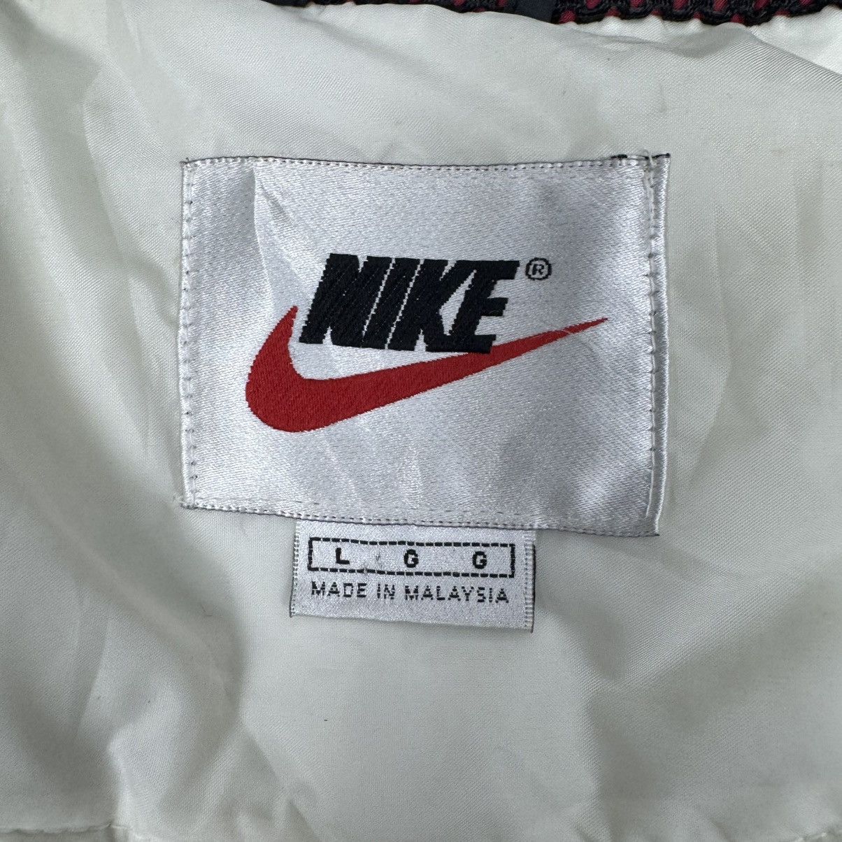 Nike 🌟VINTAGE 90s NIKE SWOOSH WINDBREAKER JACKET Size US L / EU 52-54 / 3 - 9 Thumbnail