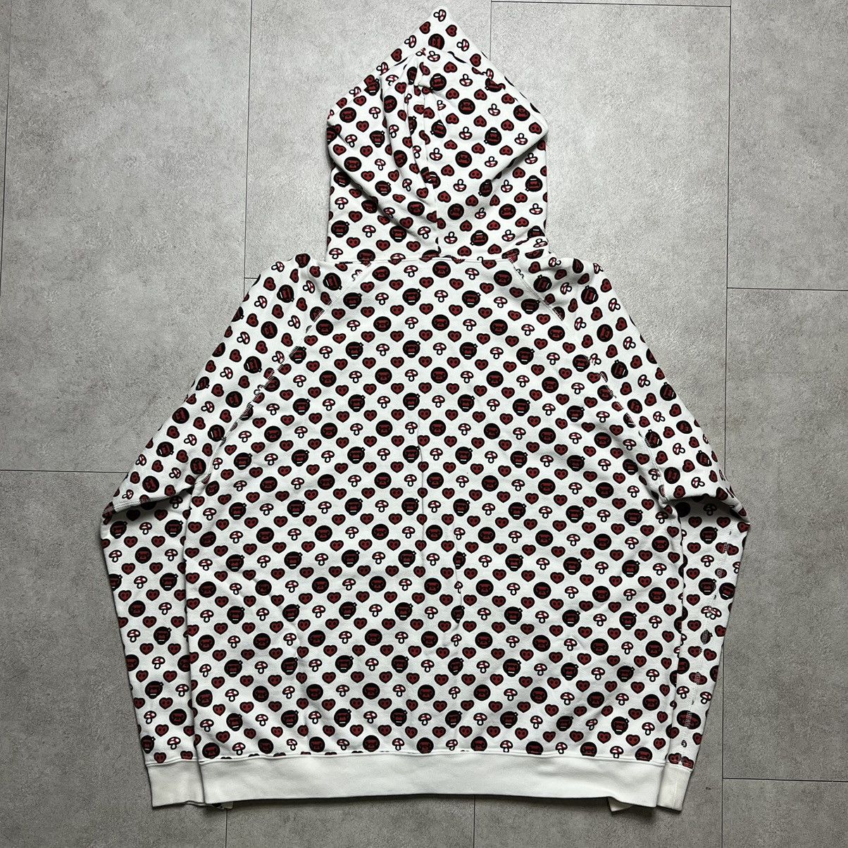 Bape Bape mushroom milo monogram zip hoodie Size US M / EU 48-50 / 2 - 2 Thumbnail