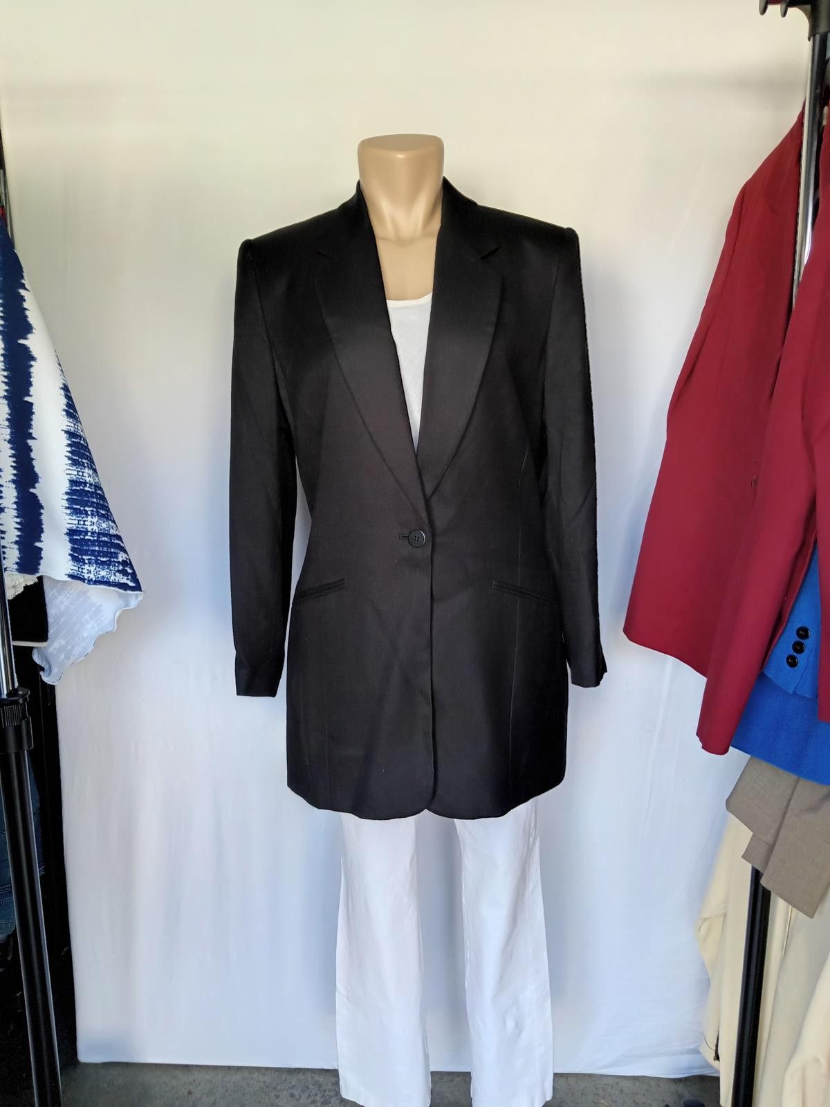 Designer Liz Claiborne Collection Women's Blazer - Size 10 Size L / US 10 / IT 46 - 1 Thumbnail