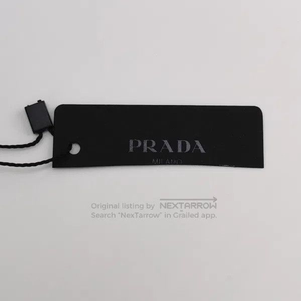 Prada Prada Black Straight. Size 37" - 4 Thumbnail