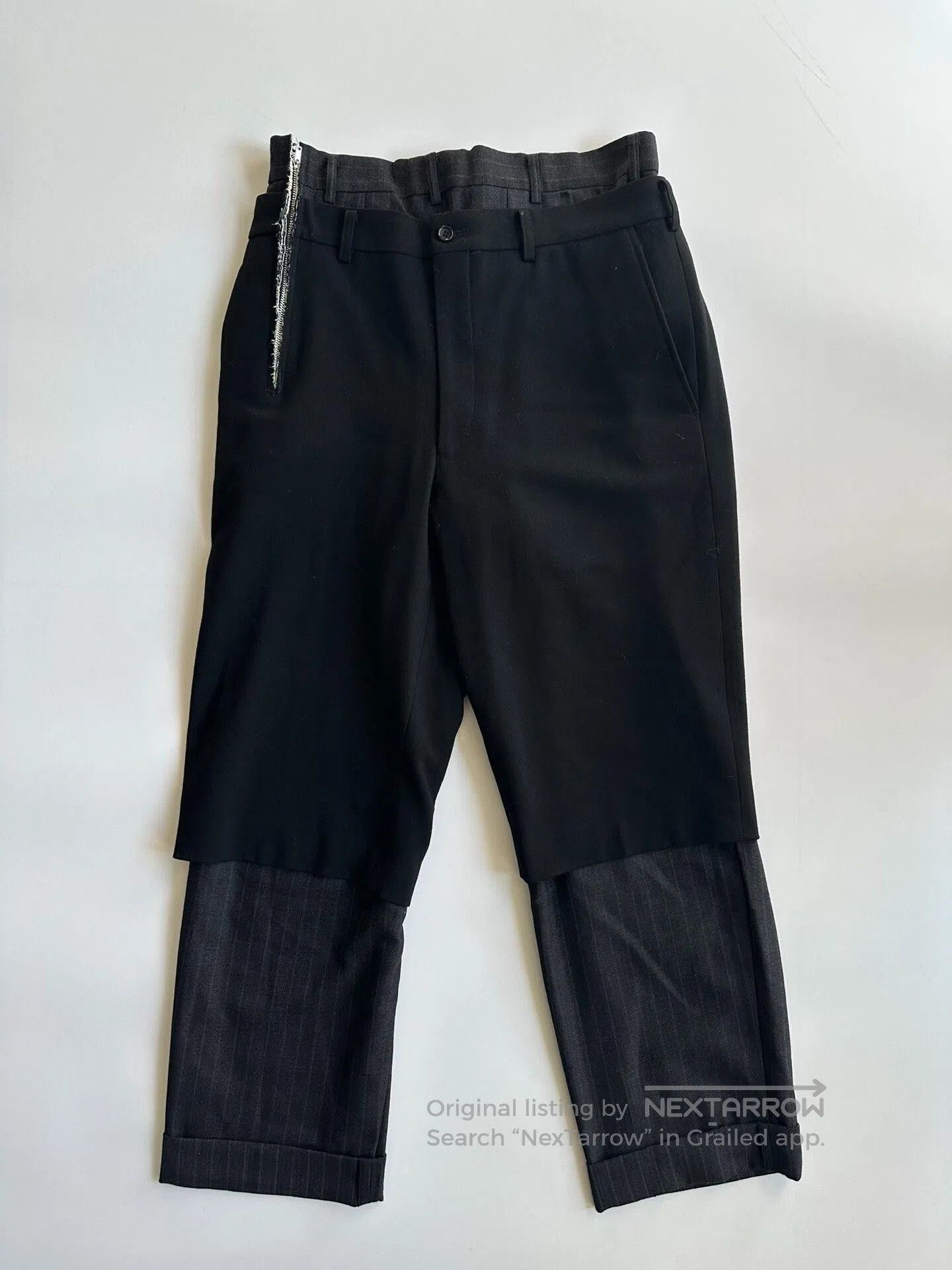Comme des Garcons Comme des Garçons Layered Trousers. Size US 28 / EU 44 - 2 Thumbnail