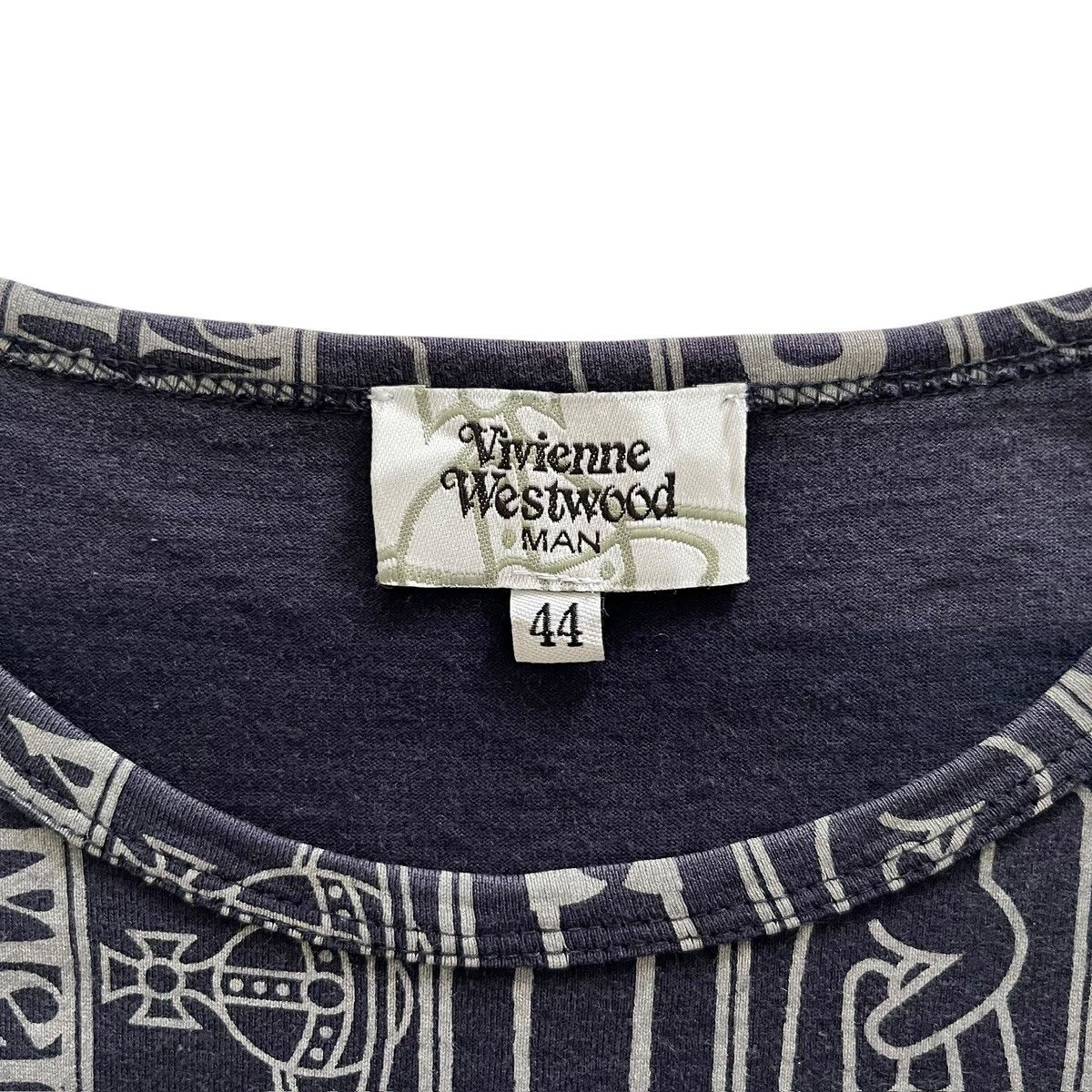 Vivienne Westwood Viviene Westwood Overprint Metal Hand Tee Size US M / EU 48-50 / 2 - 4 Thumbnail