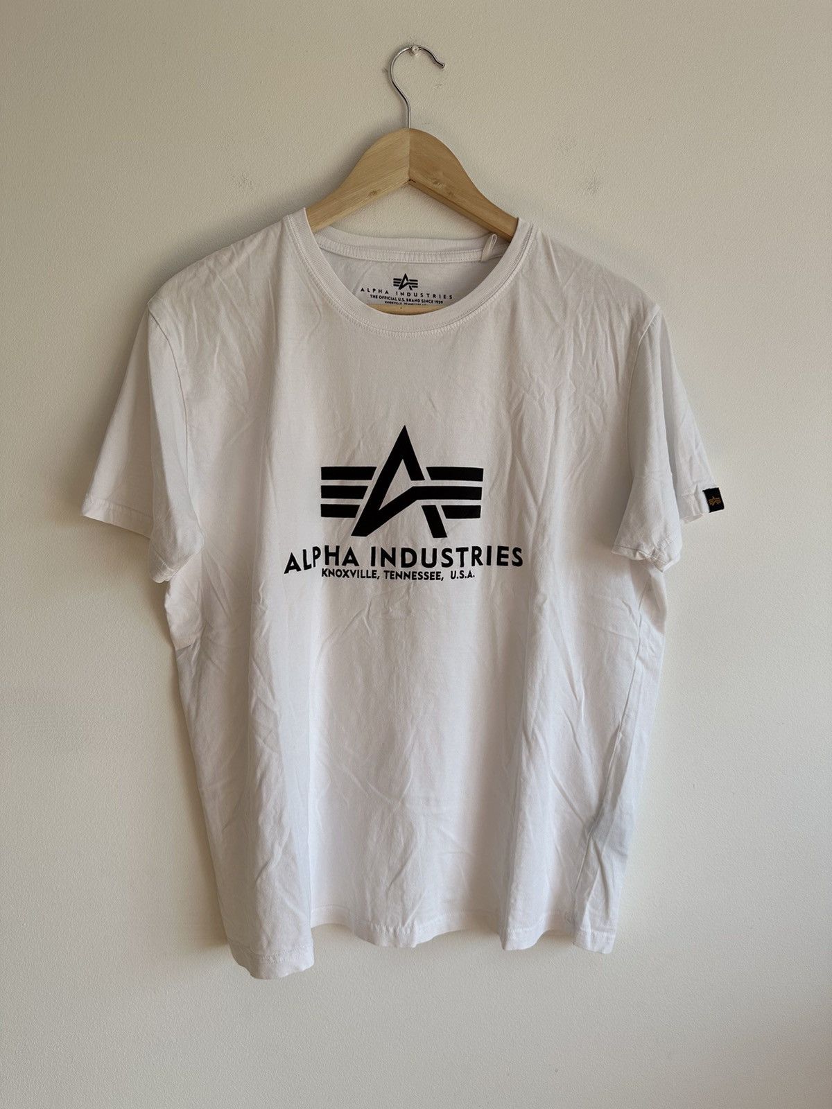 Alpha Industries Alpha Industries classic Big logo tee Size US M / EU 48-50 / 2 - 1 Thumbnail
