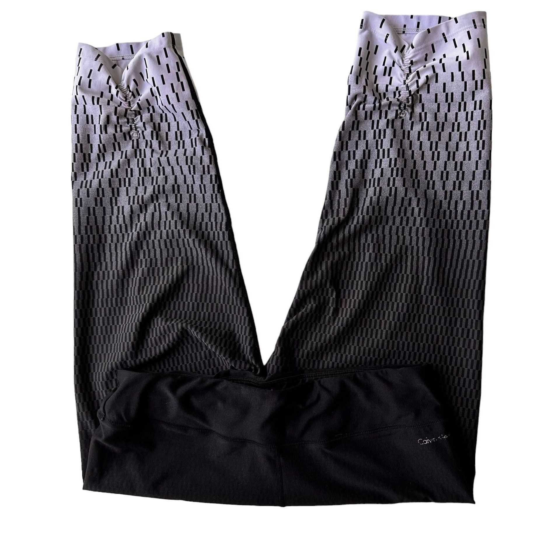 Calvin Klein Calvin Klein Performance Leggings XL Wick Ombre Black Yoga P Size 30" / US 8 / IT 44 - 5 Thumbnail