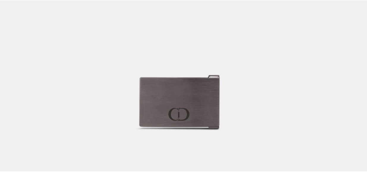 image of Dior O1W1Db10524 Size: 35Mm / Cd Icon Belt Buckle In Ruthenium, Men's