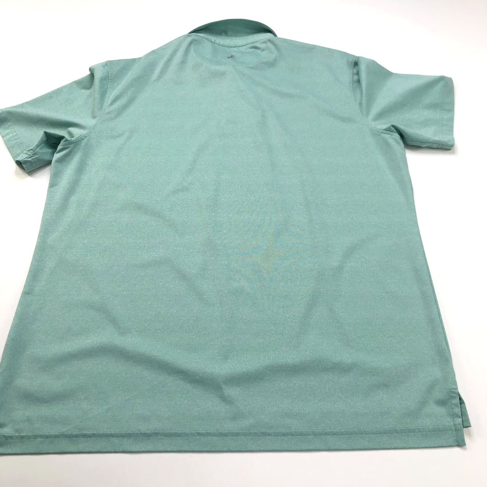 johnnie-O VINTAGE Johnnie-O Large Logos Golf SS Button Polo Striped Solid Shirt LOT OF 2 MINT Size US L / EU 52-54 / 3 - 5 Thumbnail