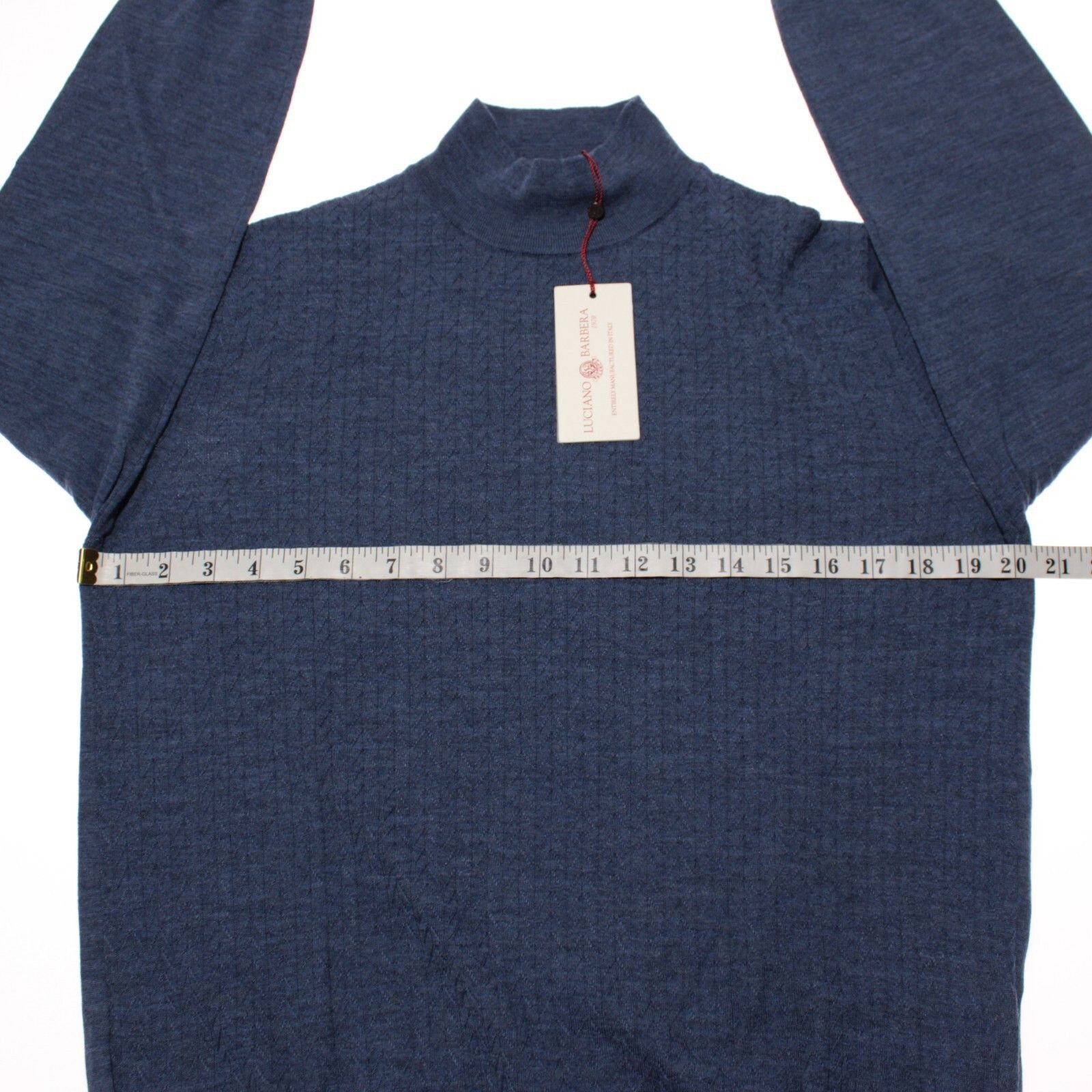 Luciano Barbera Luciano Barbera Sweater Size US M in Blue Size US M / EU 48-50 / 2 - 4 Thumbnail