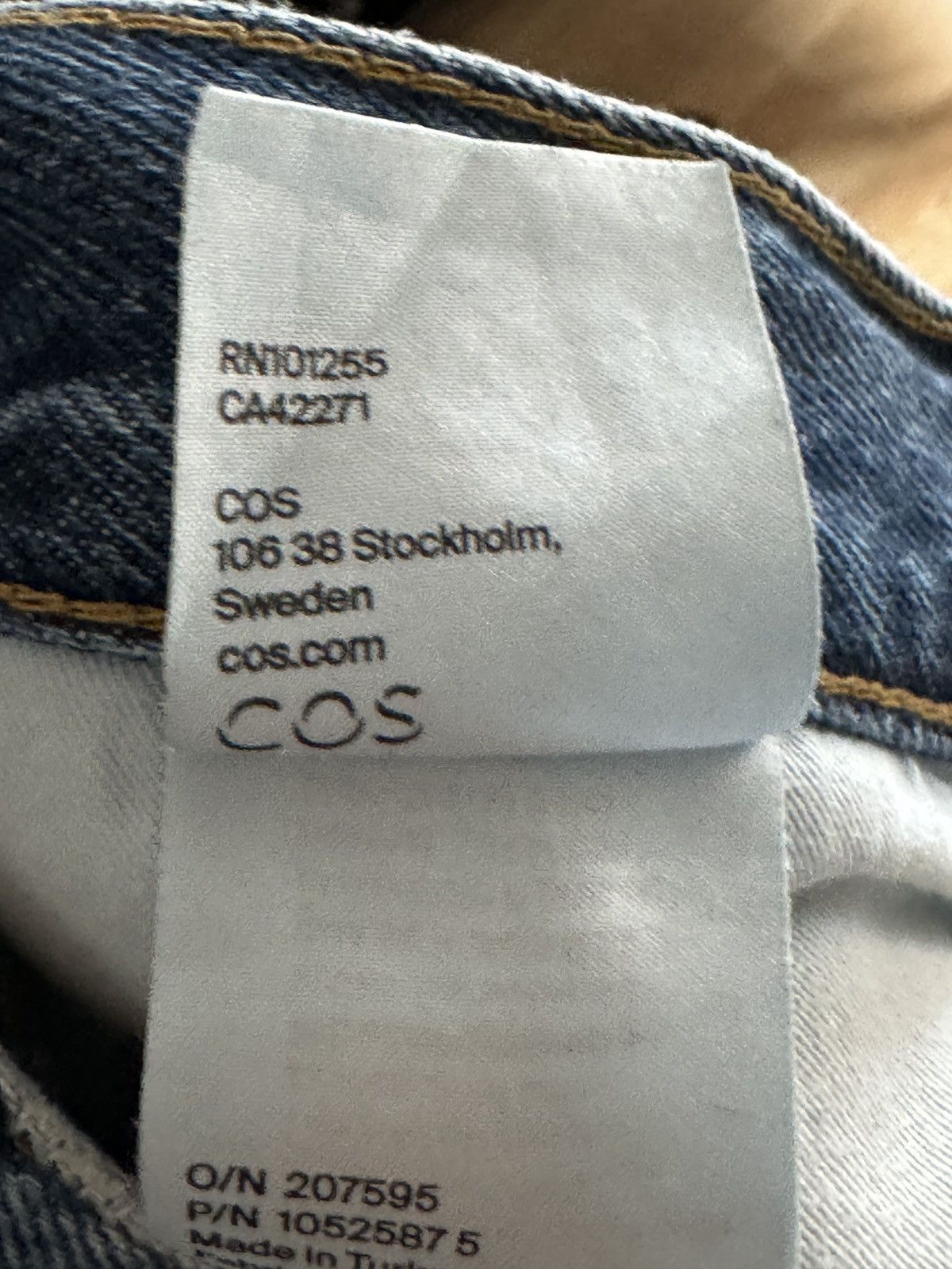 Cos COS RELAXED JEANS Size US 32 / EU 48 - 6 Thumbnail
