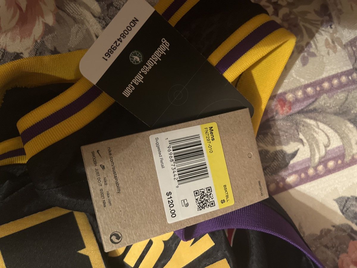 FN7297-010 NIKE ジャージ コービー　2XL Nike FN7297-010 Los Angeles Lakers Kobe Bryant Mens Jersey