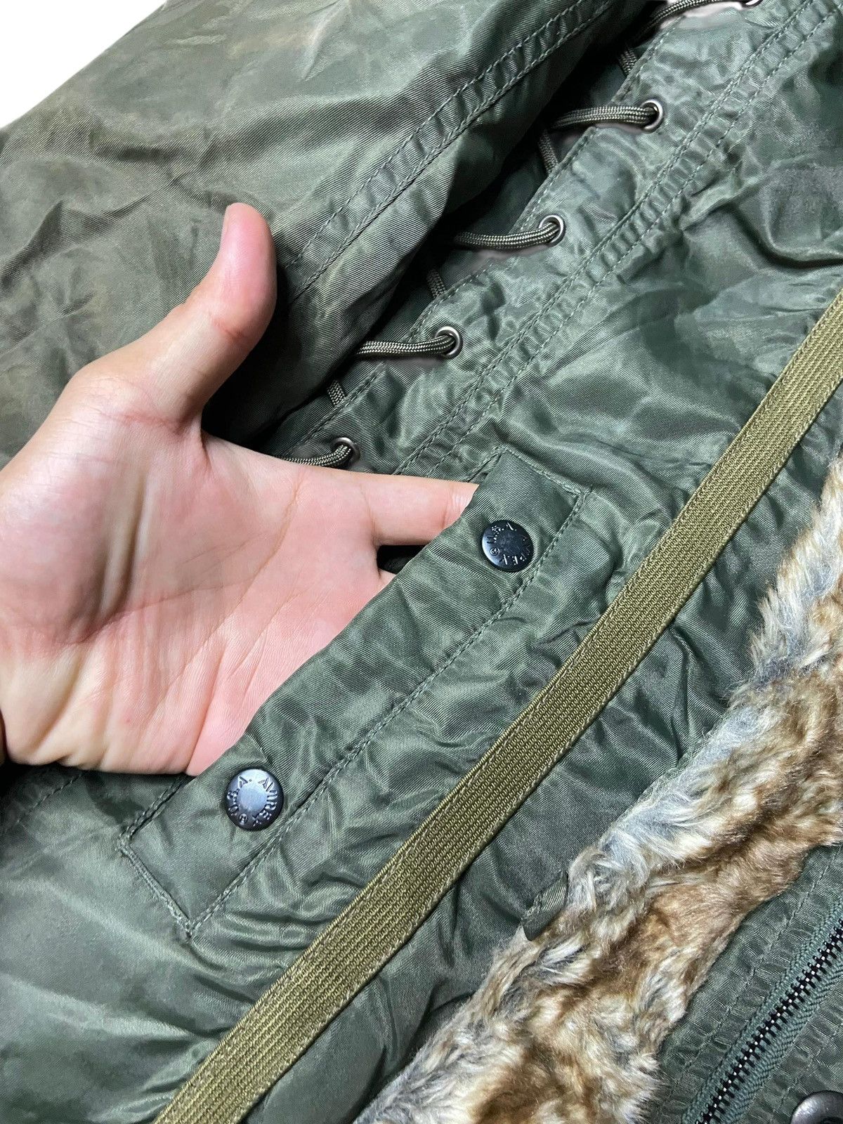 Avirex Avirex MFG Military Parka Jacket with Fur Hooded (167) Size US S / EU 44-46 / 1 - 10 Thumbnail