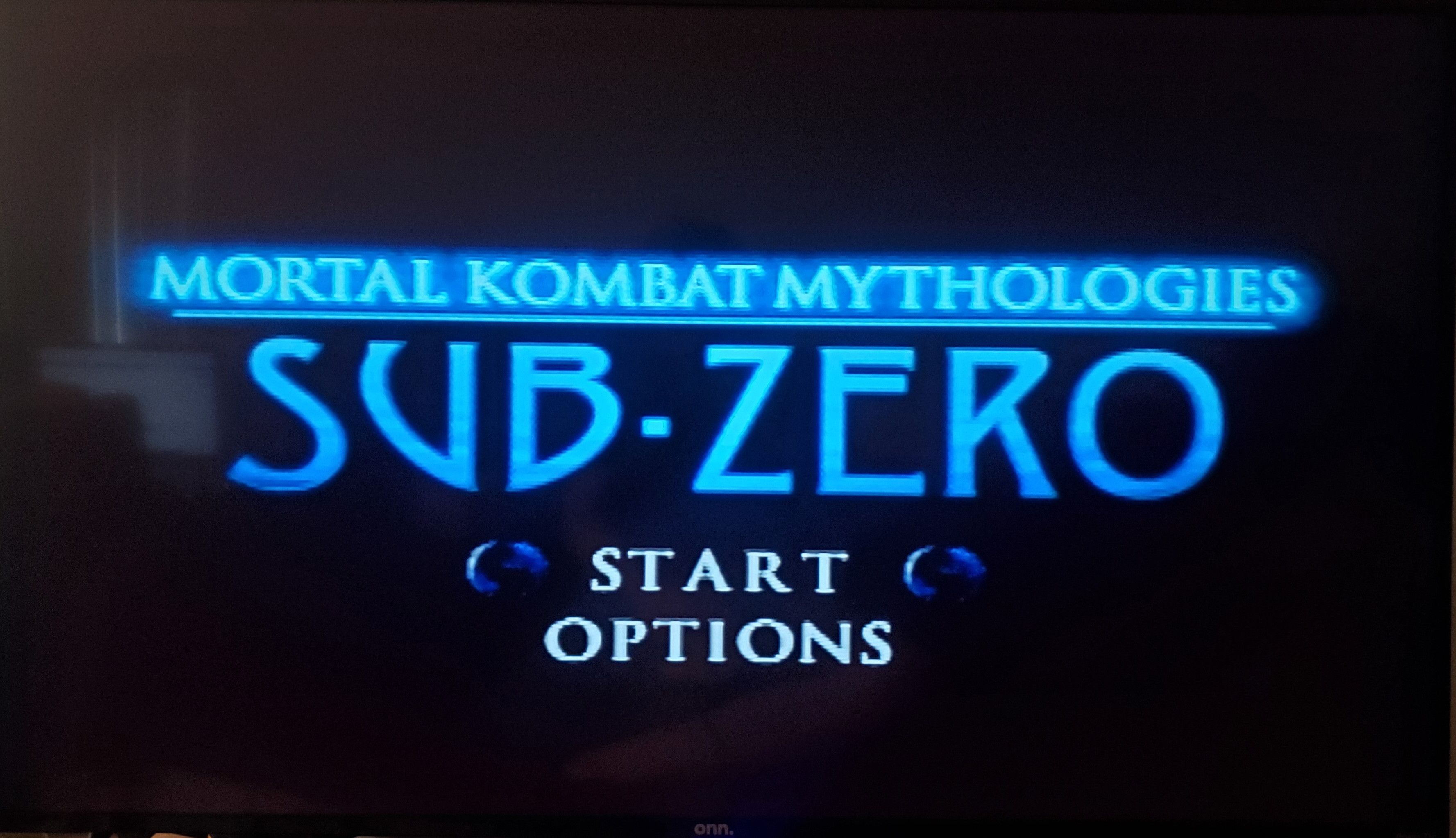 Nintendo Mortal Kombat Sub Zero N64 Nintendo 64 Video Game Size ONE SIZE - 3 Thumbnail