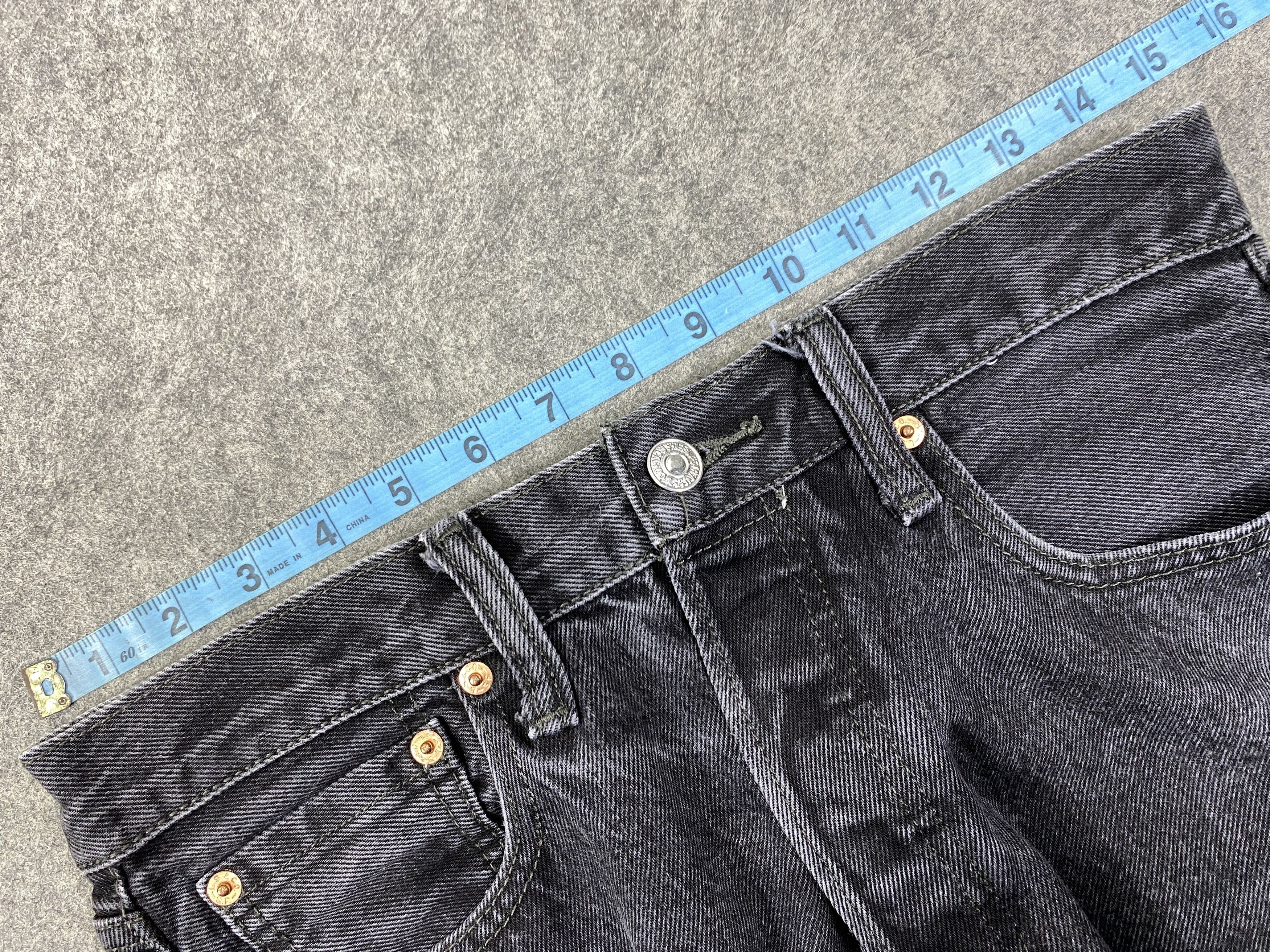 Levi's Black Vintage Levis 501 Jeans 30x30 - JN3150 Size US 30 / EU 46 - 5 Thumbnail