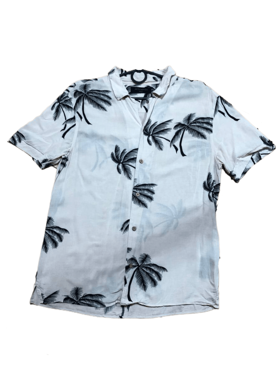 Allsaints Vintage Allsaints Hawaii Print Button Up Shirt Size S Size US S / EU 44-46 / 1 - 1 Thumbnail