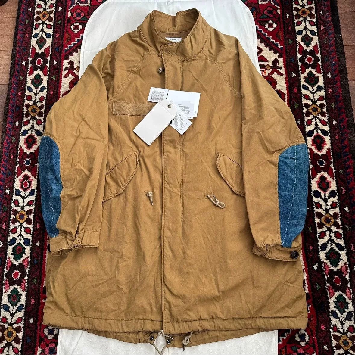 Visvim visvim six five parka 21ss in yellow Size US L / EU 52-54 / 3 - 1 Thumbnail
