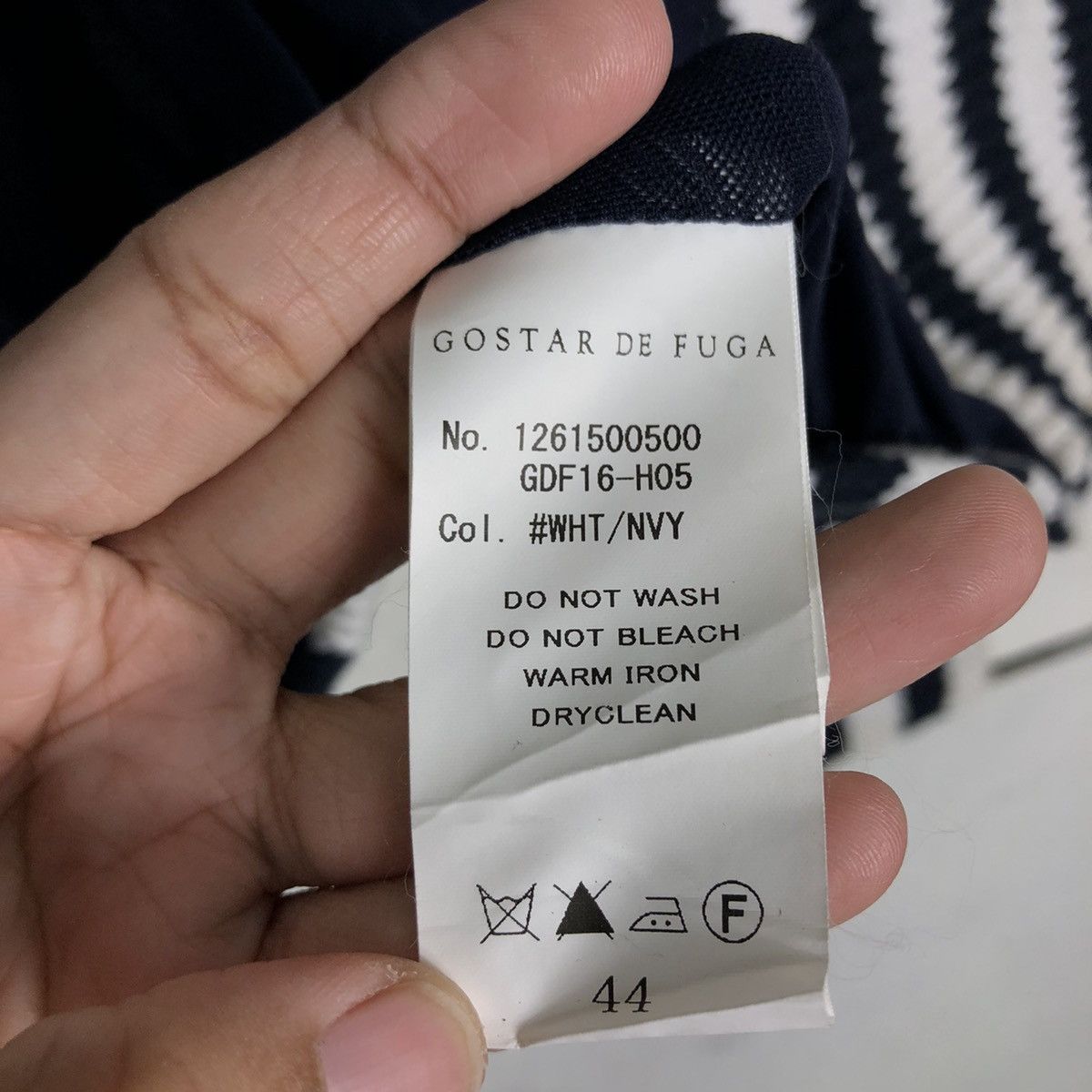 GOSTAR DE FUGA 🔥Hickory Chore Jacket Gostar De Fuga Issey Miyake Japan Size US S / EU 44-46 / 1 - 18 Thumbnail