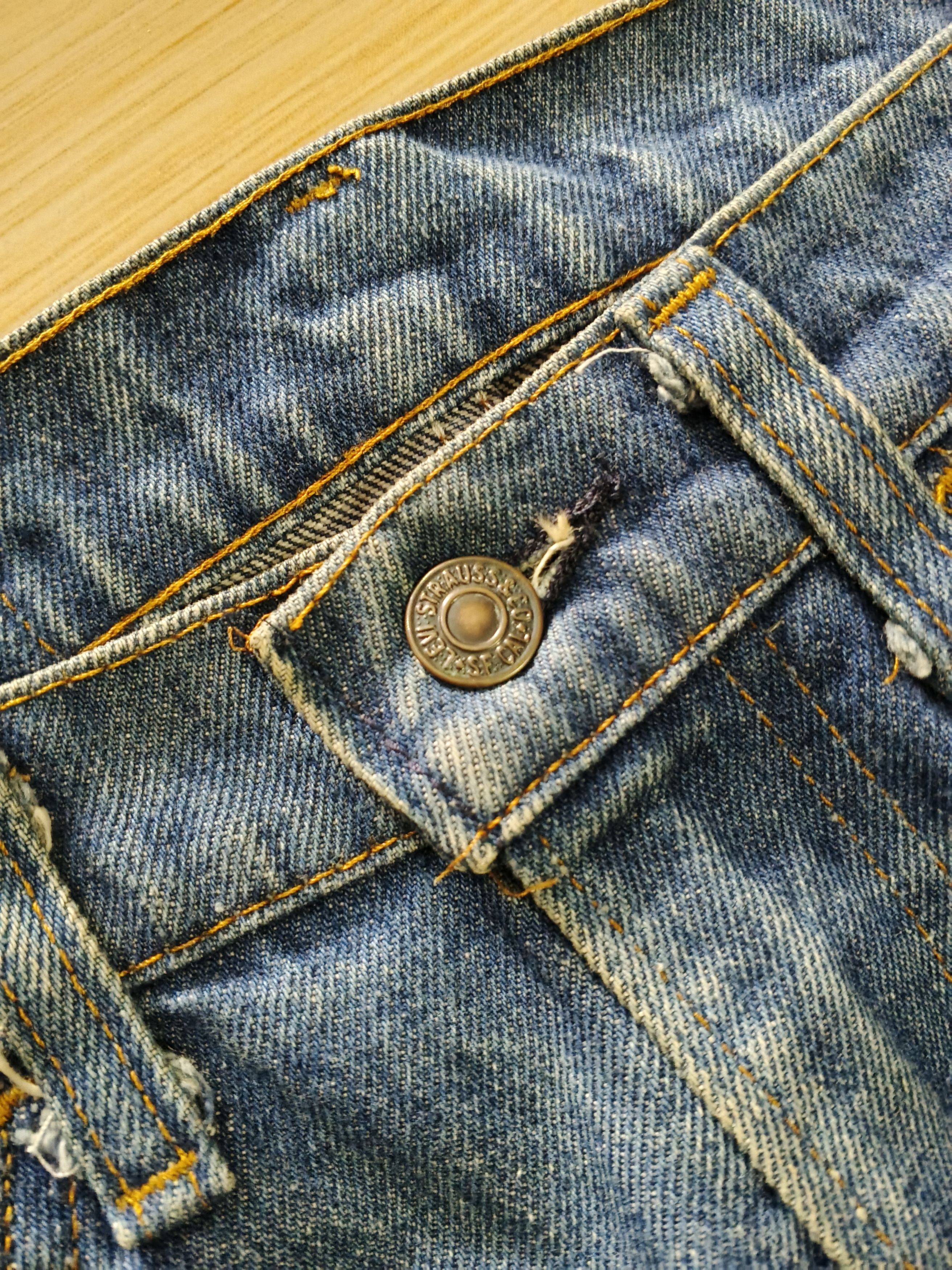 Levi's Vintage 80s Levis Orange Tab Size US 30 / EU 46 - 4 Thumbnail