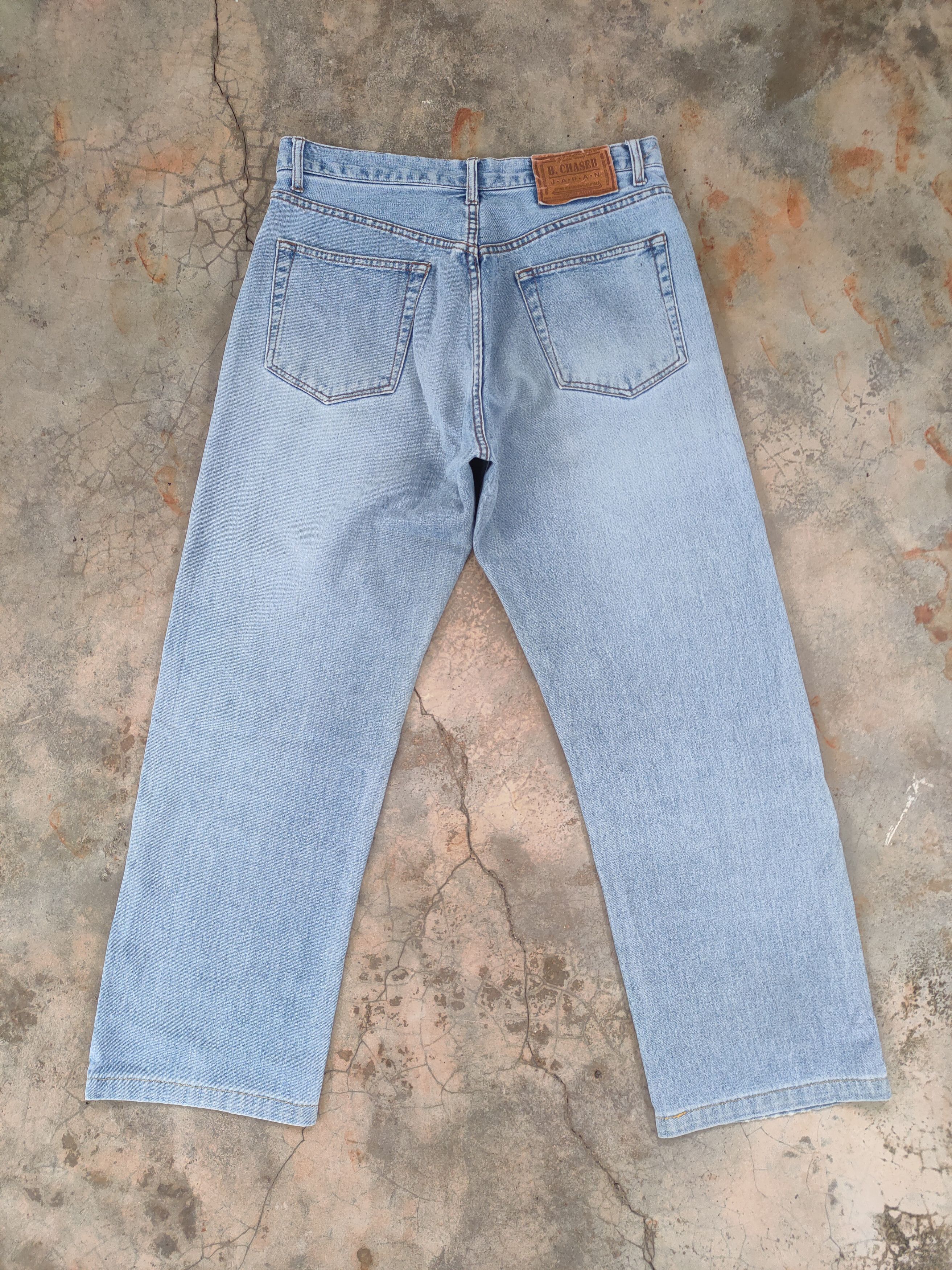 Japanese Brand × Jean × Vintage W32 VINTAGE JAPANESE FADED DISTRESSED RIPPED JEAN PANTS Size US 32 / EU 48 - 8 Thumbnail