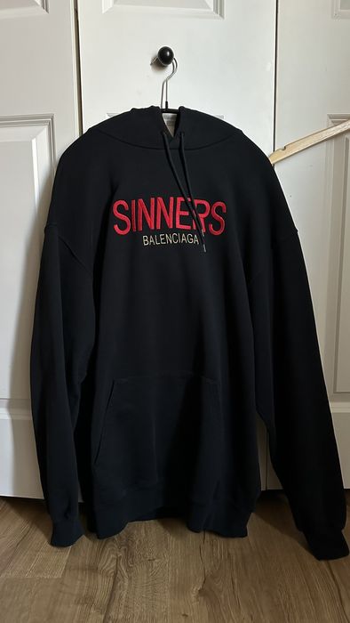 Balenciaga sinners store hoodie price