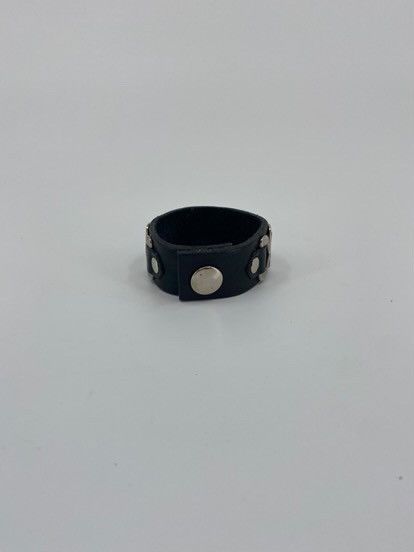 14th Addiction × If Six Was Nine × Tornado Mart If six was nine rock style black leather bracelet Size ONE SIZE - 3 Thumbnail