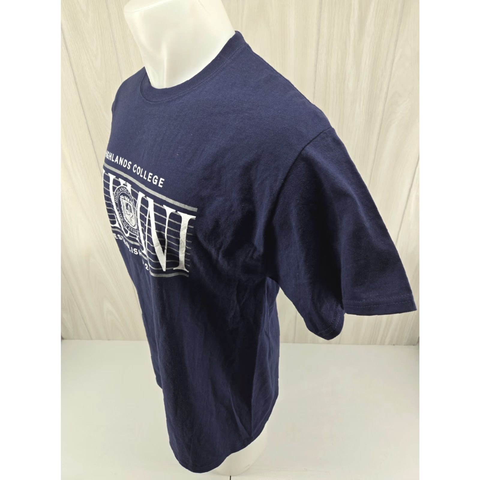 Port & Company Georgia Highlands College Alumni T Shirt Blue Size Large Mens Size US L / EU 52-54 / 3 - 5 Thumbnail