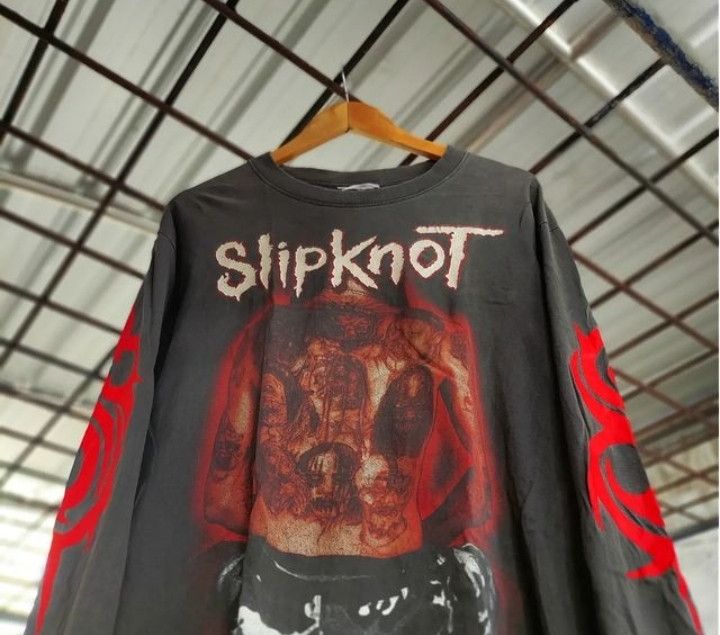 Slipknot Vintage SLIPKNOT Long Sleeve T-shirt Size US L / EU 52-54 / 3 - 7 Thumbnail