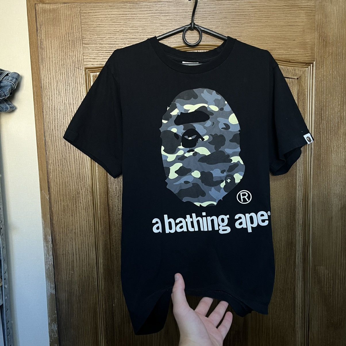 Bape BAPE CAMO HEAD BY BATHING APE TEE Size US M / EU 48-50 / 2 - 2 Thumbnail