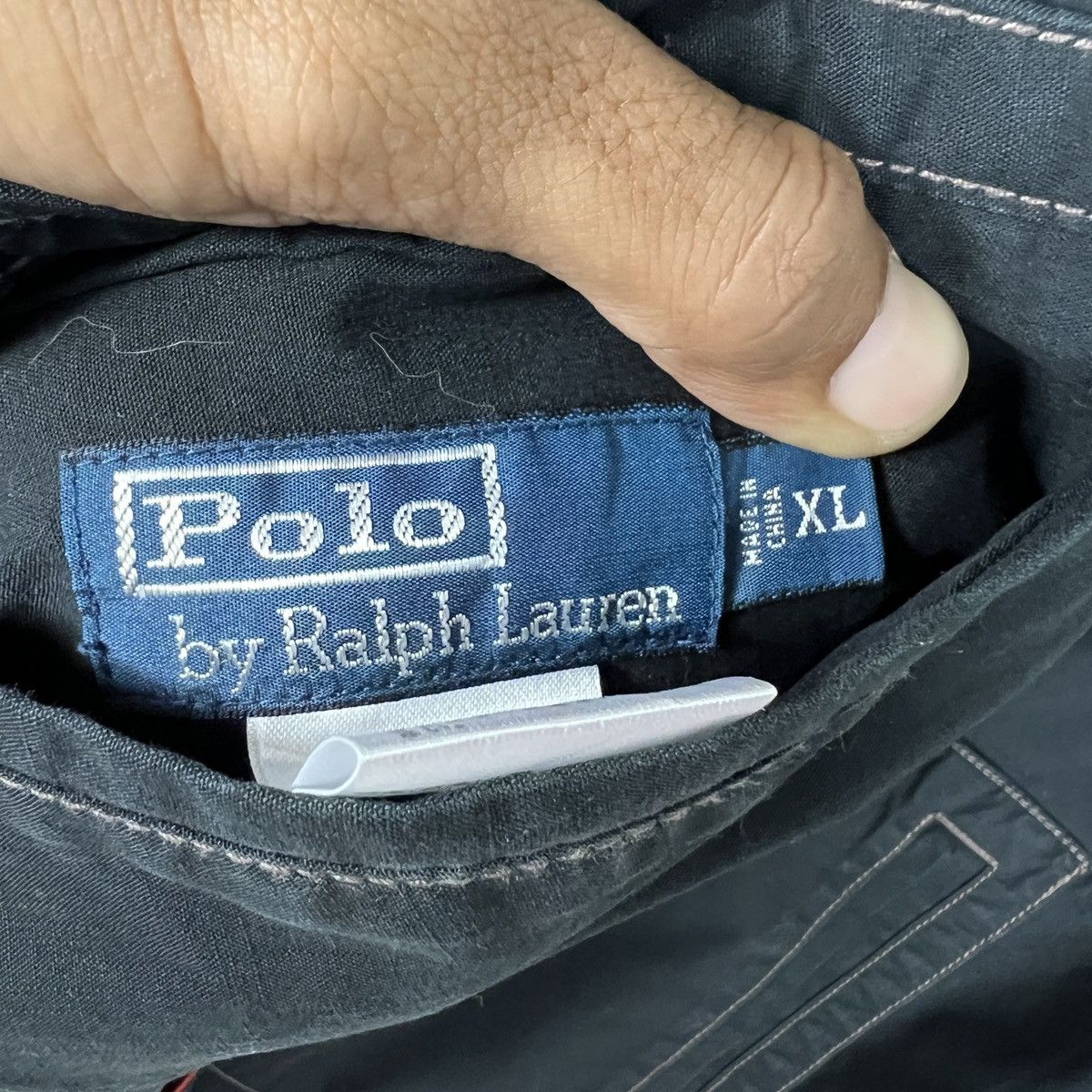 Polo Ralph Lauren 90s Vintage Polo Ralph Lauren Polo Wing Bulldog Satin Jacket Size US XL / EU 56 / 4 - 21 Thumbnail