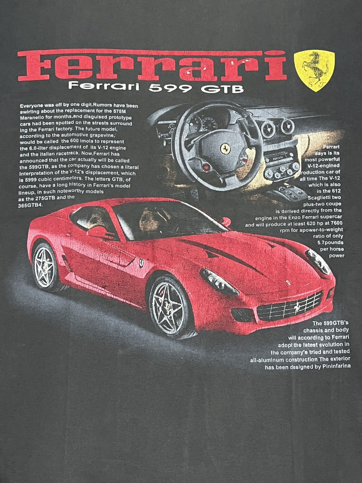 Vintage 2006 Ferrari 599 GTB Pre-release Edition Very Rare