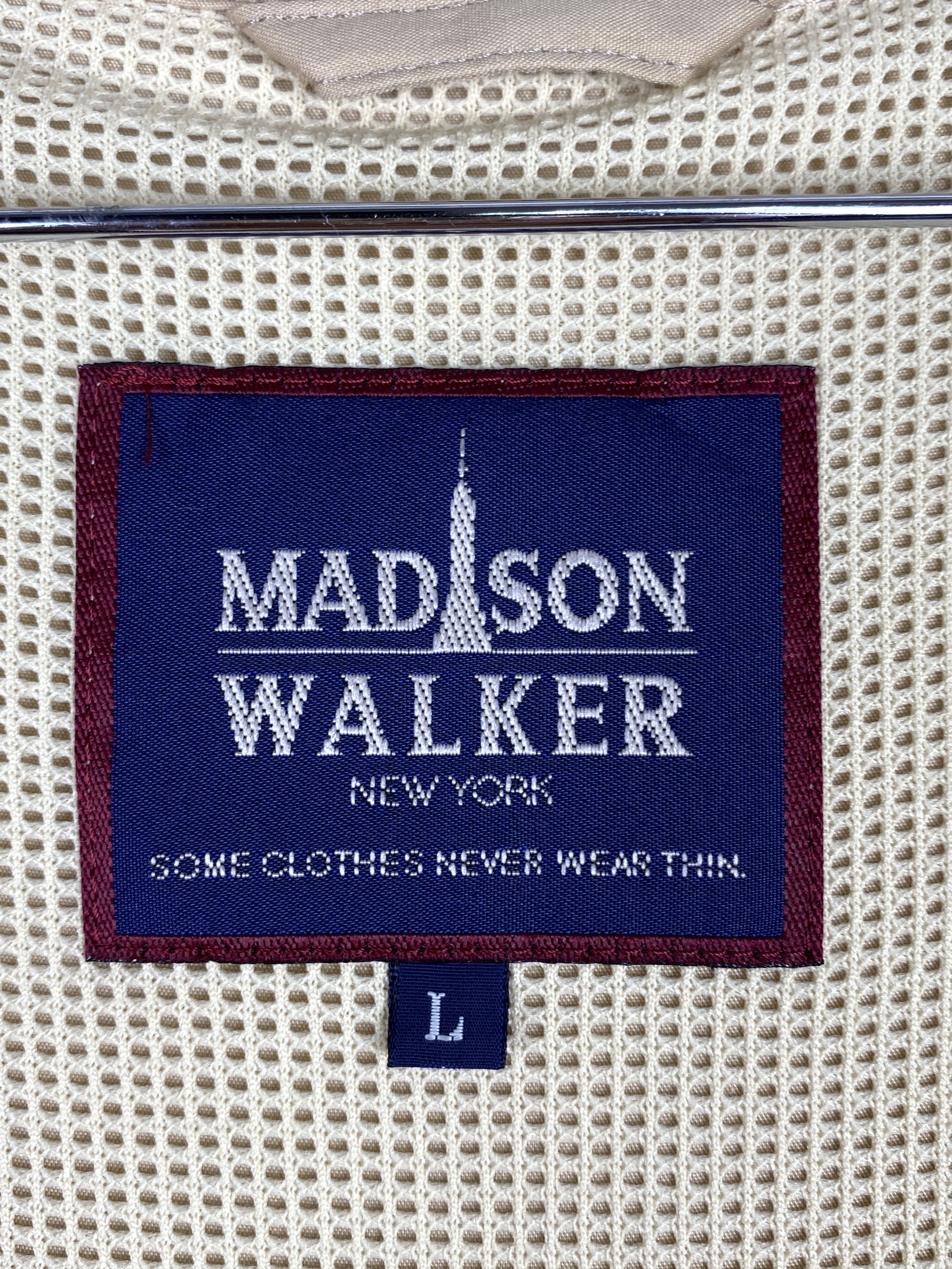 Madison Vintage Madison Walker Zip Up Long Jacket J1685 Size US L / EU 52-54 / 3 - 9 Thumbnail