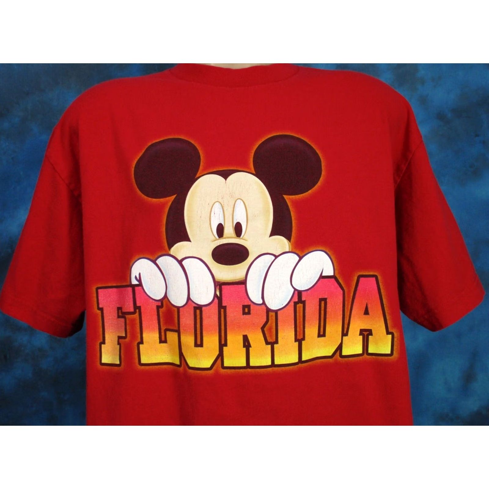 Disney VINTAGE MICKEY MOUSE T-Shirt XL Walt Disney surf beach soft 90s CARTOON Men Size US XL / EU 56 / 4 - 3 Thumbnail