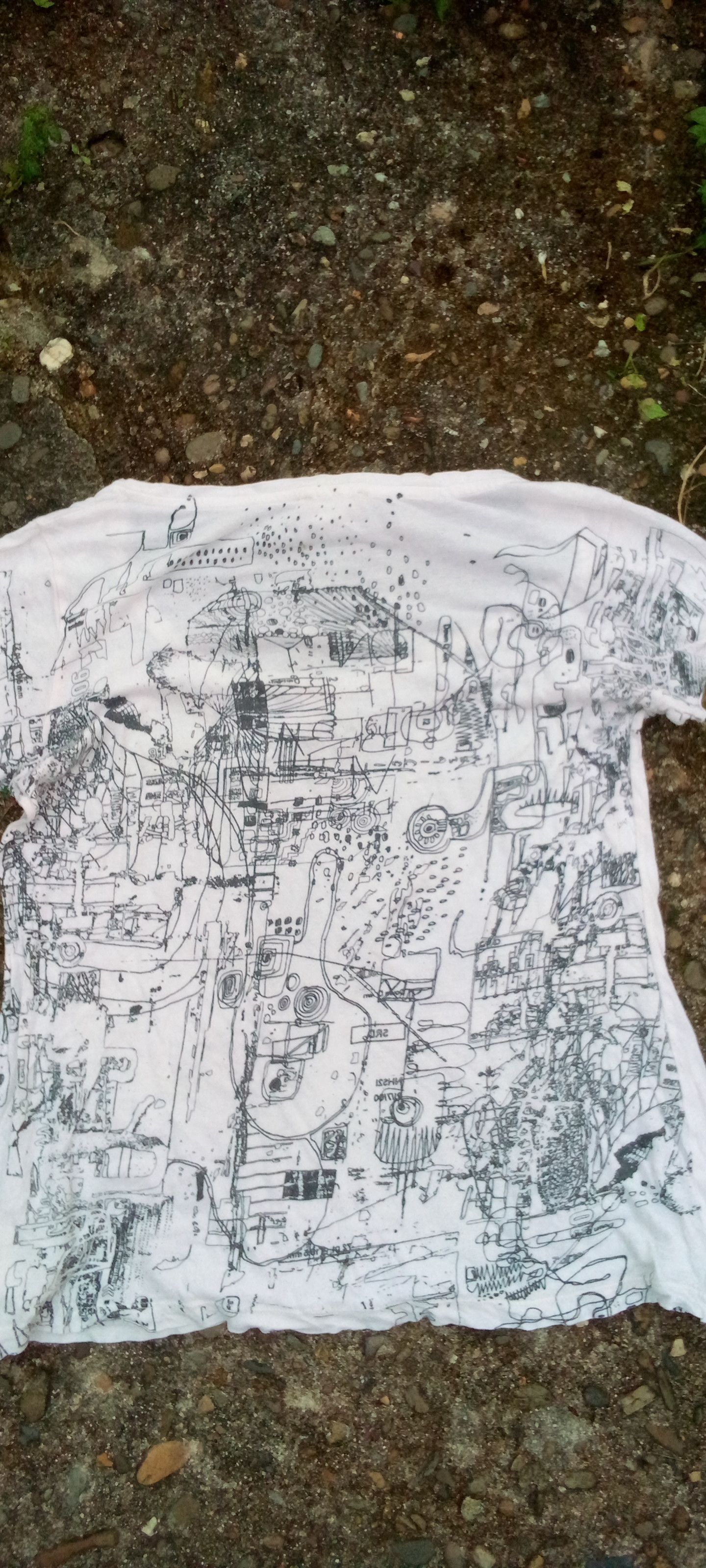 Diesel 2000s Diesel AOP Tshirt Size S / US 4 / IT 40 - 3 Thumbnail