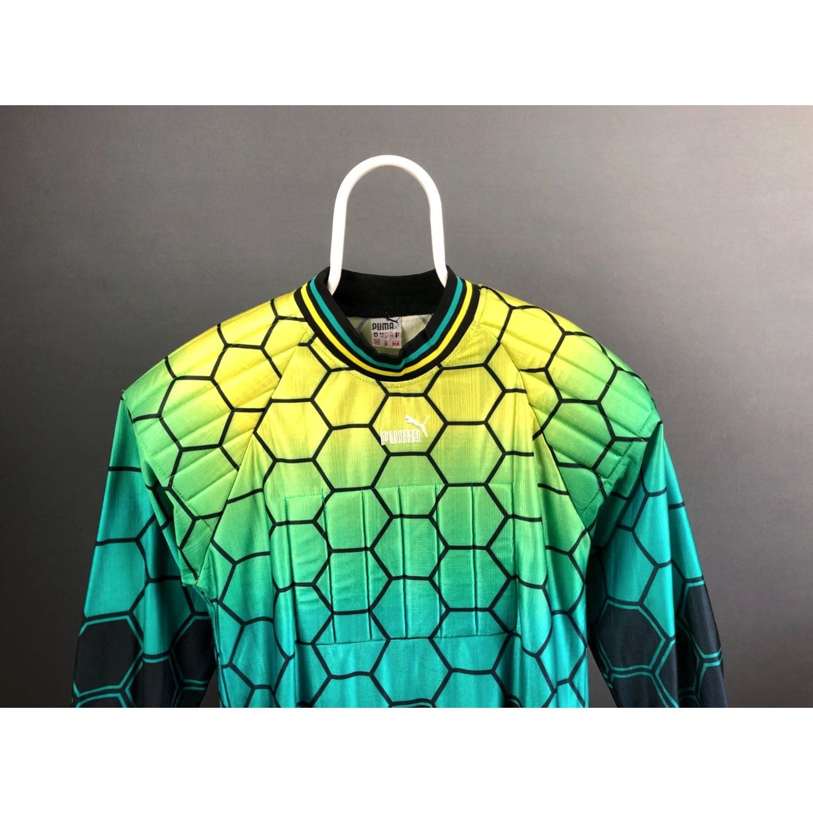Puma PUMA Men's Goalkeeper Football Jersey Size XXL Multicolor Polyester Patterned Art Geometric Jersey Long Sleeve Collared Regular Fit Sports Breathable Size US XXL / EU 58 / 5 - 4 Thumbnail