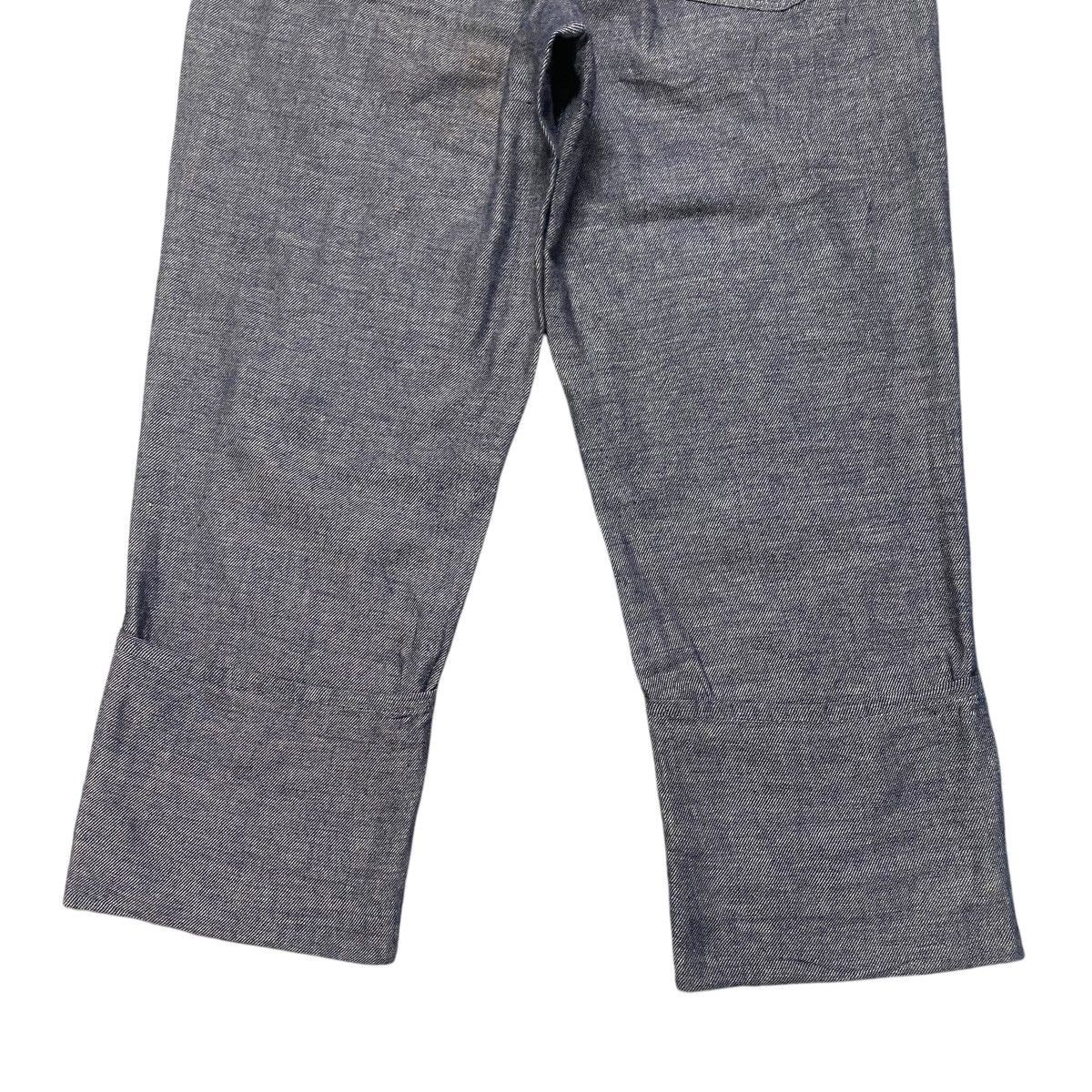 Issey Miyake Issey Miyake Plantation Light Denim Cropped Pants Size 30" / US 8 / IT 44 - 11 Thumbnail