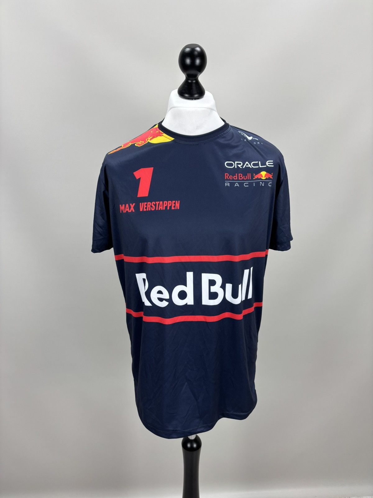 Other Mens t shirt Red Bull Max Verstappen Size L Color Blue Size US L / EU 52-54 / 3 - 1 Thumbnail