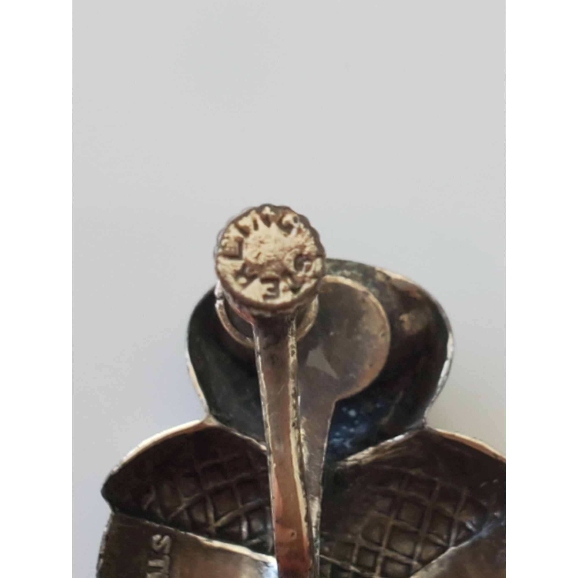 Vintage Vintage Sterling Silver Acorn Screw On Earrings Size ONE SIZE - 2 Thumbnail