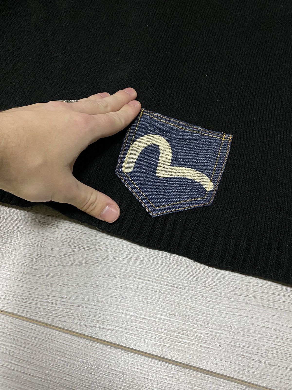Evisu Evisu wool denim RARE seagull shirt buttons pocket Size US M / EU 48-50 / 2 - 12 Thumbnail